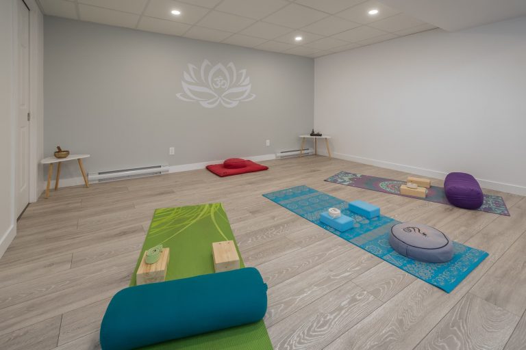 Lemaître | Finition de sous-sol avec studio de yoga