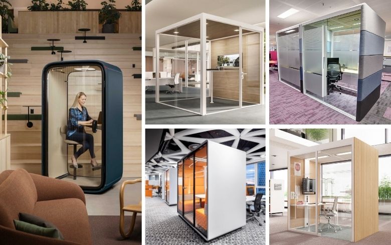 Accoustic pods for office privacy
