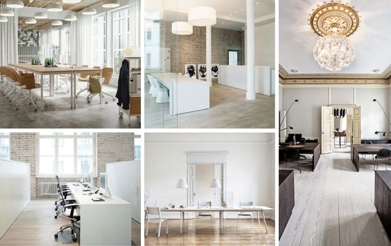 Offices with classic and timeless decor