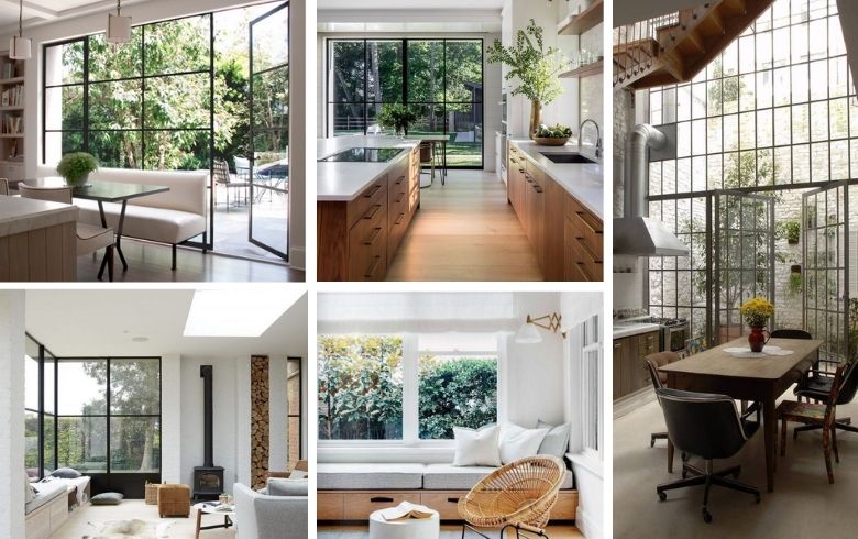 homes with huge windows for a trendy look