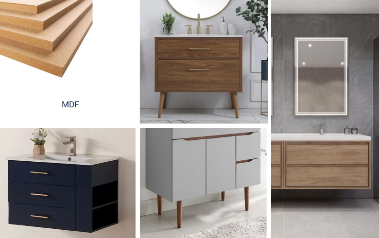 affordable and stylish bathroom vanities in mdf