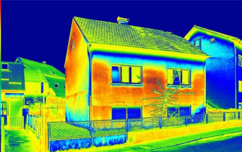 thermal analysis of an american style house
