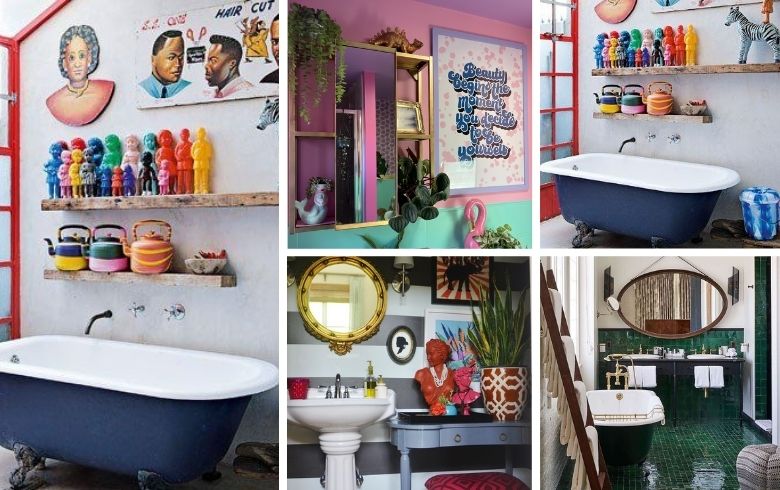 bathroom decor with personal style and statement pieces