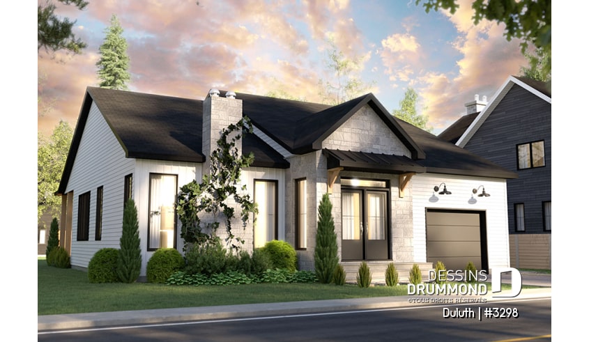 modele Duluth image 3D de maison de Dessins Drummond