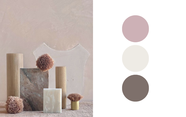 Bathroom idea with greige palette