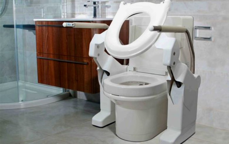 siège épais amovible sur toilette existant