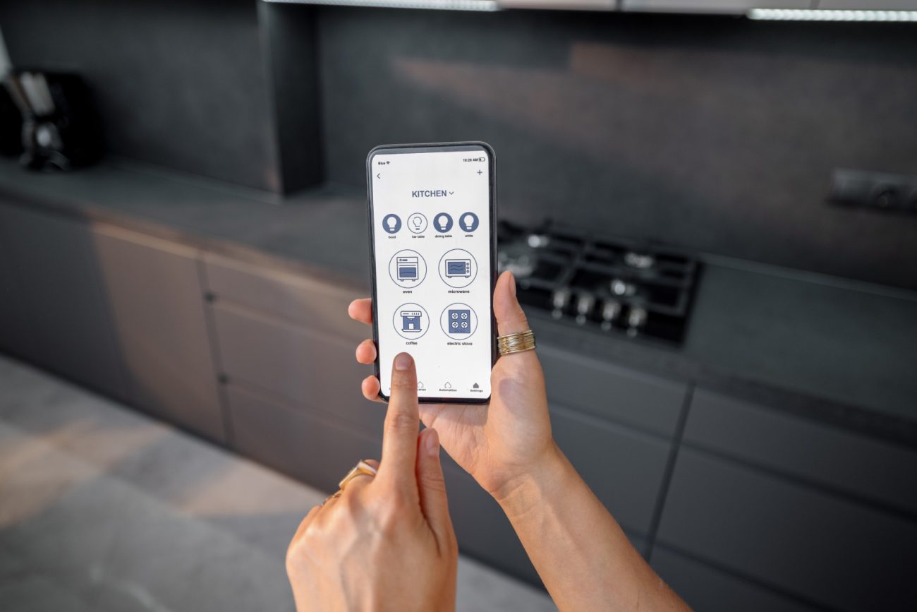 Control smart appliances with your kitchen phone