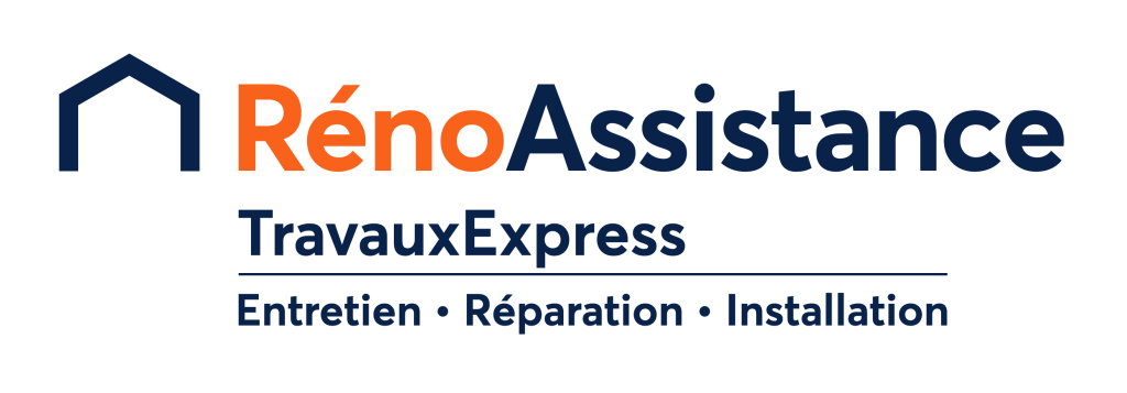 Aperçu du logo du nouveau service de référencement en ligne TravauxExpress, maintenant offert par RénoAssistance.